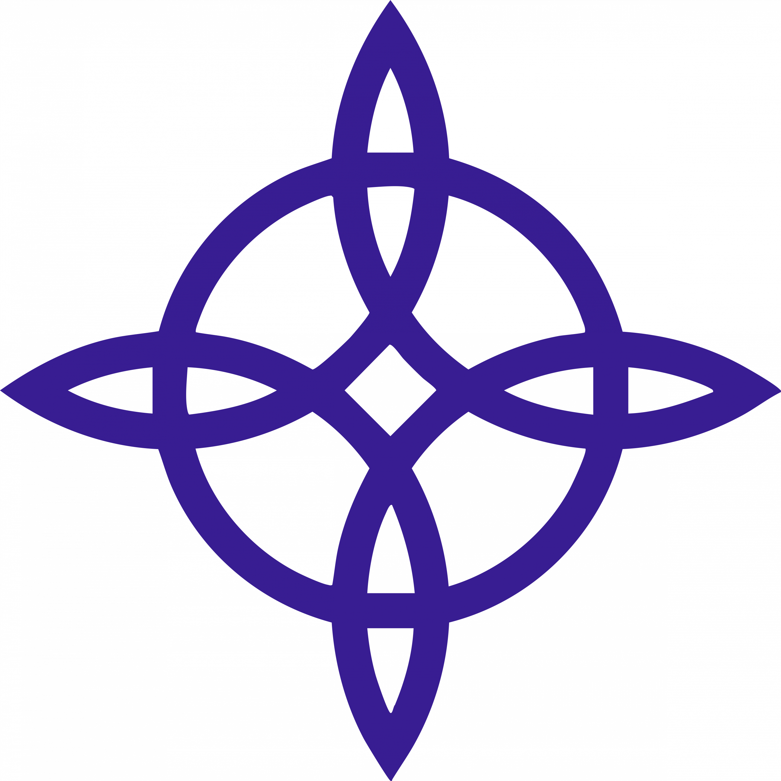 Witch’s knot symbol spacer, representing protection, magical practice, and mystical unity